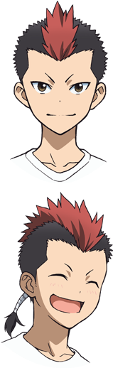 Atsushi Anime Face Design - Sousei No Onmyouji Atsushi (300x600), Png Download