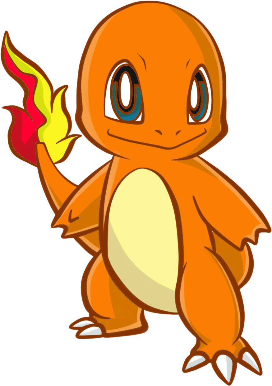 By Chiblu On Deviantart - Charmander Clip Art (900x1320), Png Download