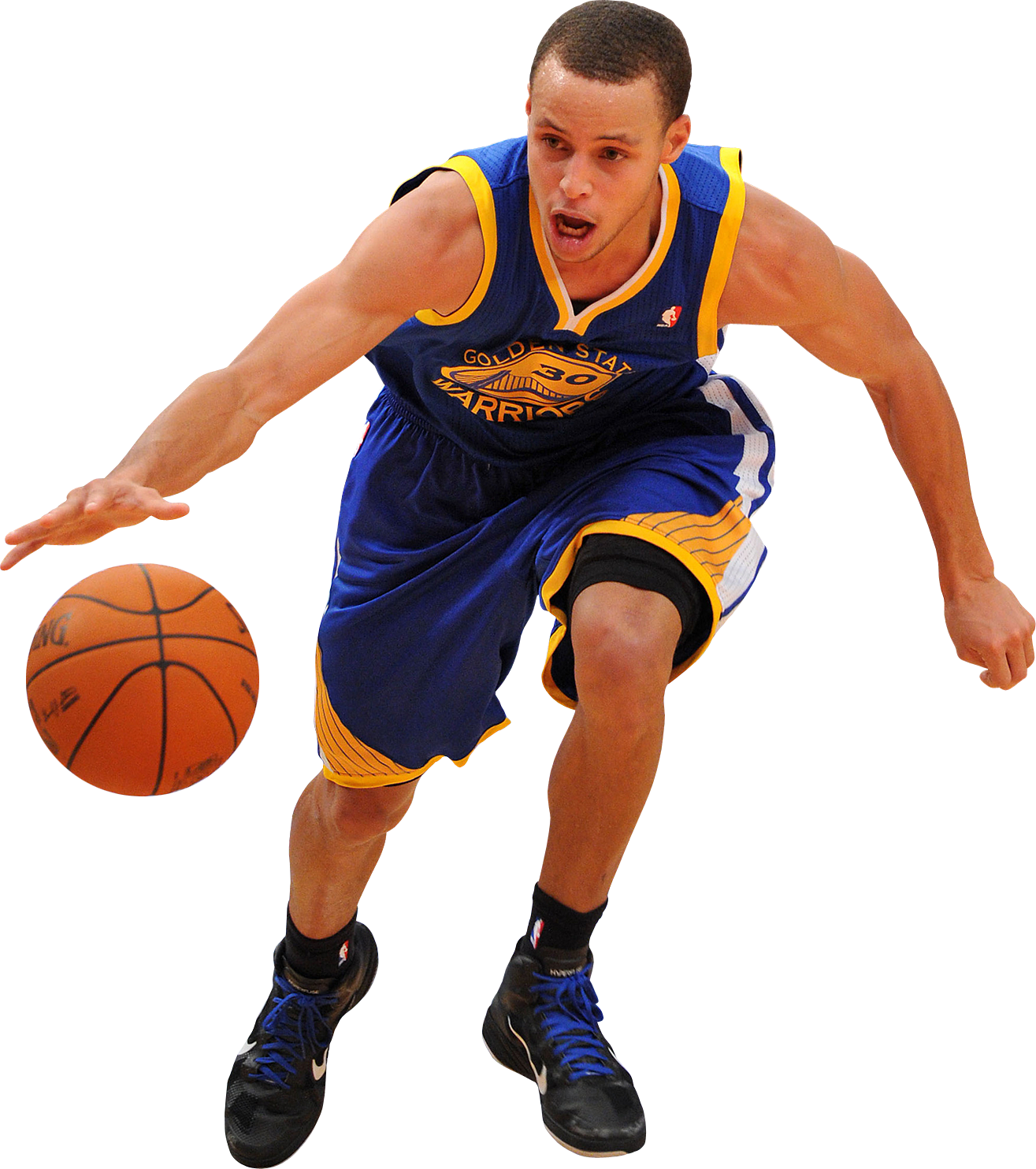 Wardell Stephen "steph" Curry Ii Is An American Professional - Golden State Warriors Players Png (1315x1484), Png Download