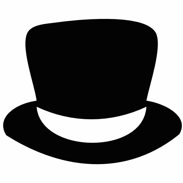 Top Hat Png Download Image - Top Hat (600x600), Png Download