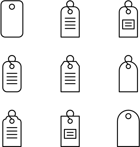 Tags - Price Tag Png (600x564), Png Download
