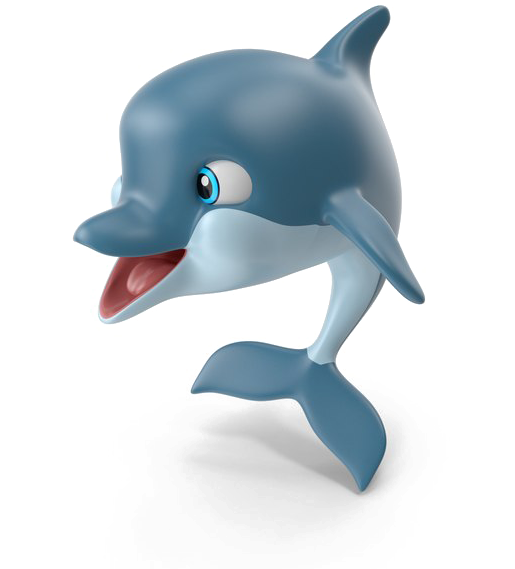 Dolphin Png High-quality Image - Dolphin Psd (600x600), Png Download
