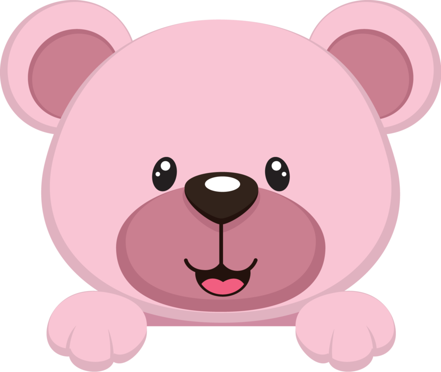 Jbuifxya3bspcz - Pink Teddy Bear Clipart Png (900x759), Png Download