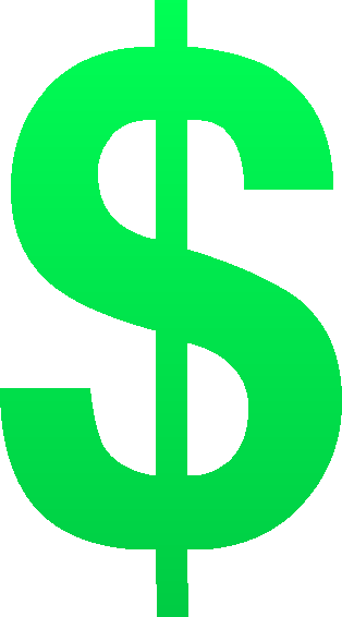 Dollar Sign Newer Bodie - Green Dollar Sign Png (314x566), Png Download