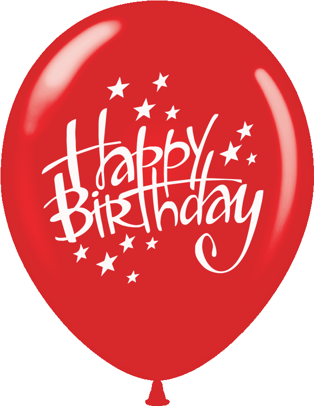 Happy Birthday Balloons Png Download - Happy Birthday 12 [book] (800x800), Png Download