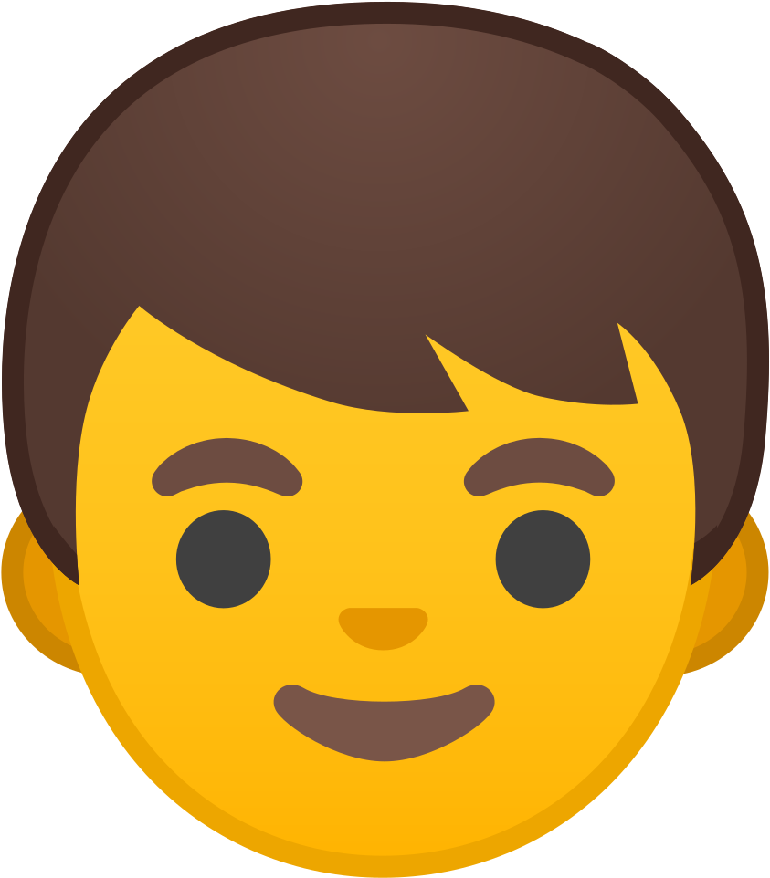 Download Svg Download Png - Emoji De Un Niño (1024x1024), Png Download