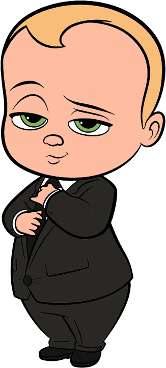 The Baby Movie Clip - Boss Baby Clip Art (335x727), Png Download