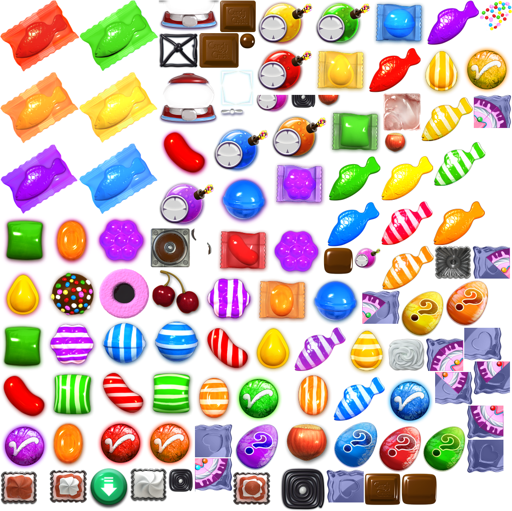 Click For Full Sized Image Candies - Color Me Sweet By Ms Junella Eastmond (1024x1024), Png Download