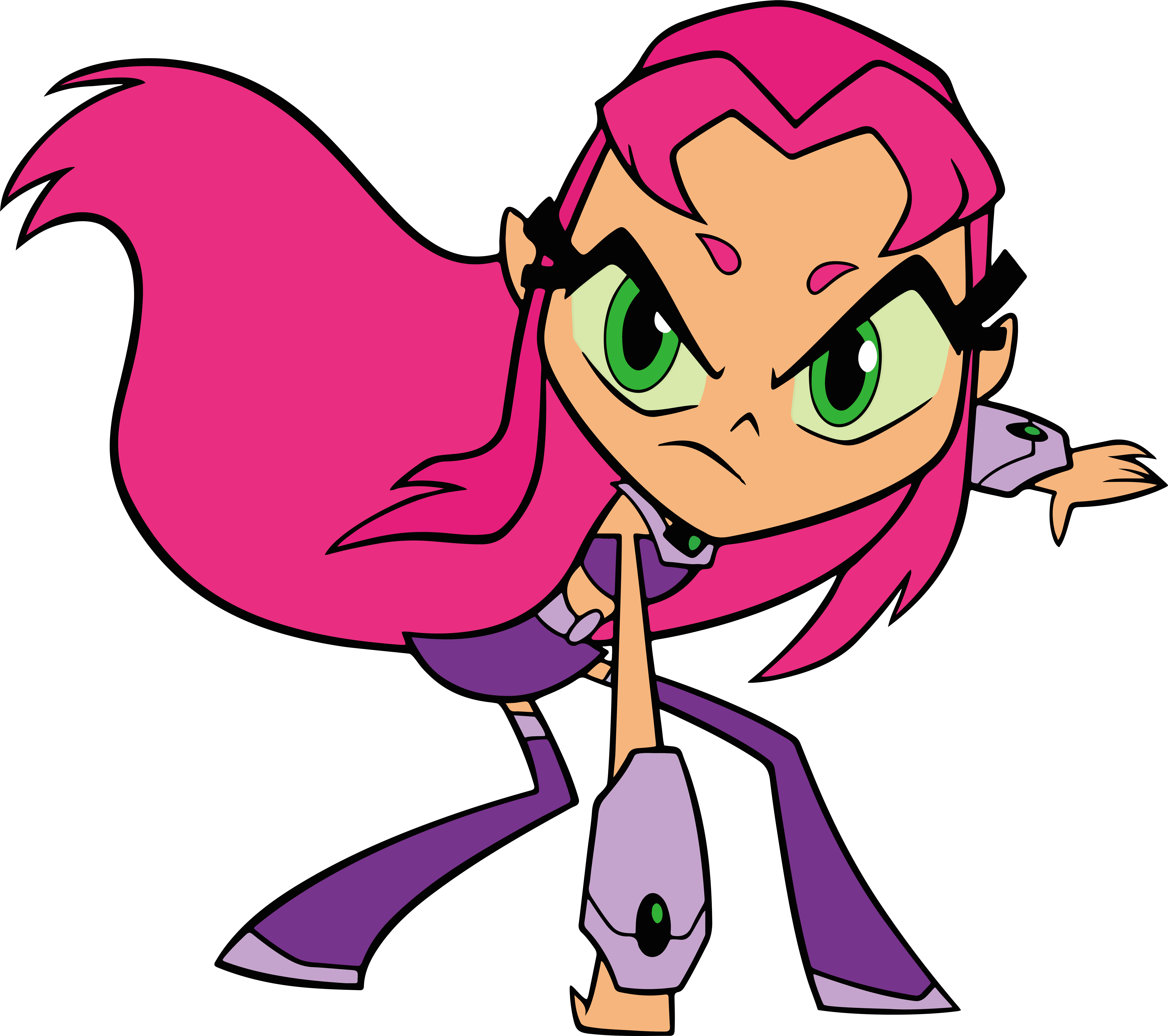 Starfire Png (8000x7126), Png Download