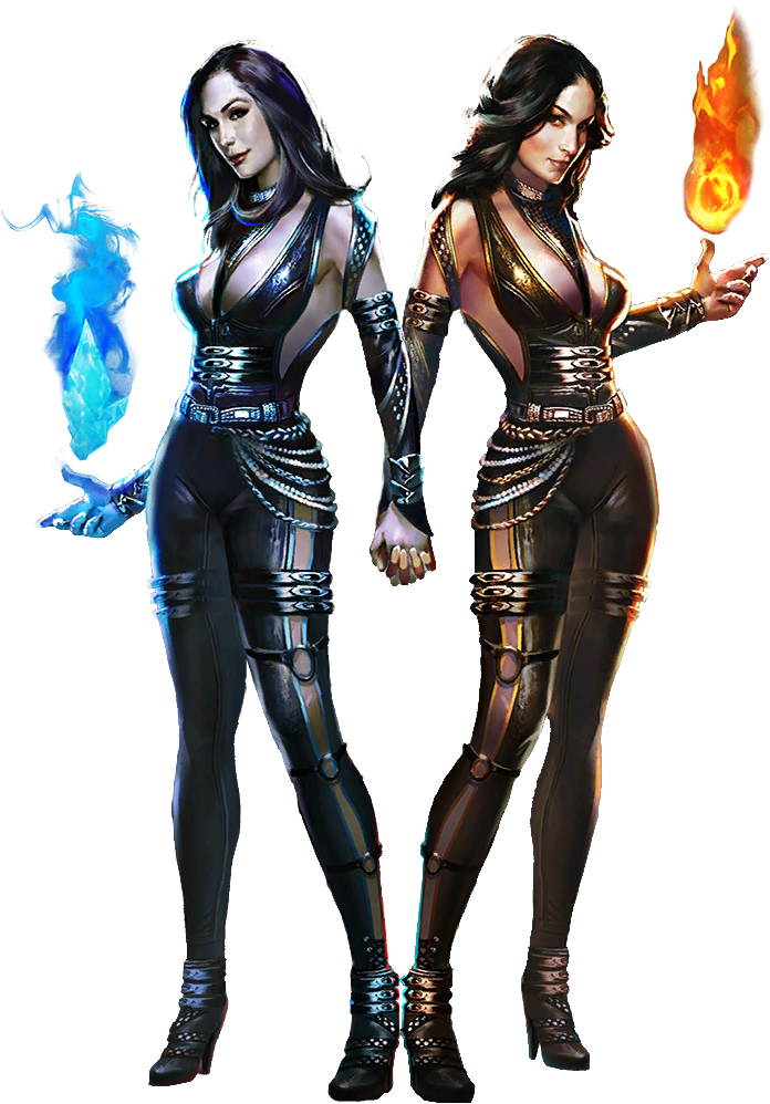 Brie Bella Nikki Bella Render By Wyruzzah On - Wwe Immortals Png (1024x1024), Png Download