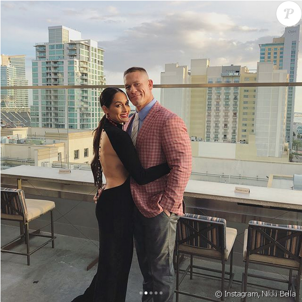 Nikki Bella Et John Cena - Nikki And John Back Together (950x599), Png Download