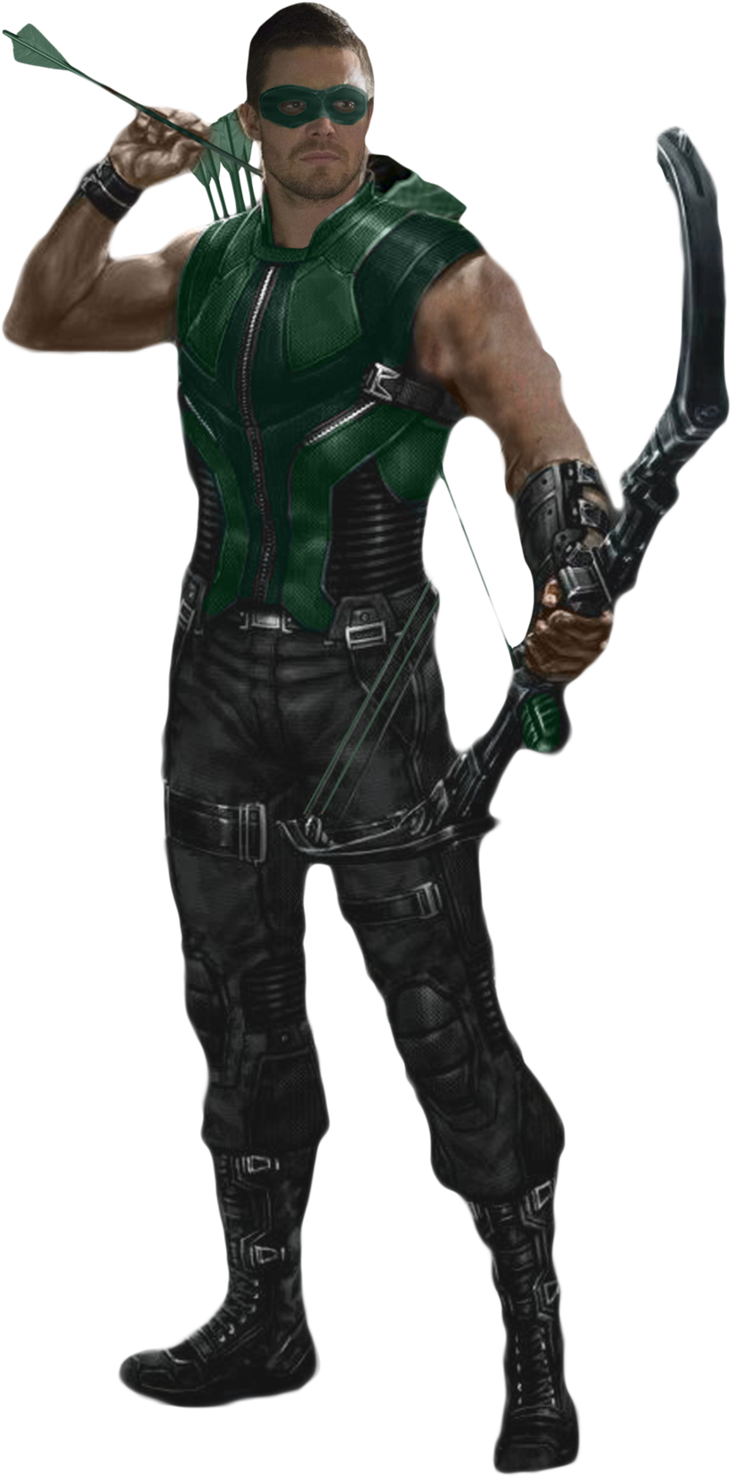 Green Arrow Cw Png - Green Arrow Justice League 2017 (1024x1852), Png Download