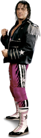 Leather Rider Bret Hart Hit Men Style Leather Jacket - Official Wwe Bret Hart Hard Back Case (500x500), Png Download