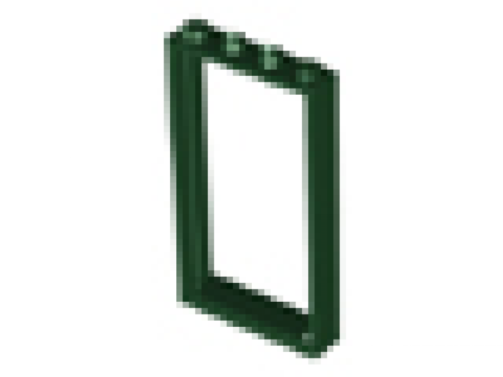 Lego Dark Green Door Frame Type Png Lego Window Frame - Window (980x980), Png Download