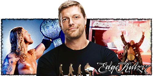 I'll Check Out Your Vids Tomorrow - Wwe Edge World Heavyweight Champion (500x250), Png Download