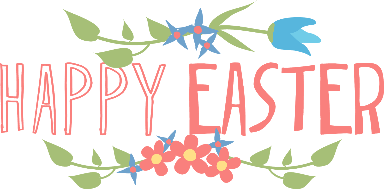 Happy Easter Sign - Happy Easter Banner Png (1600x790), Png Download