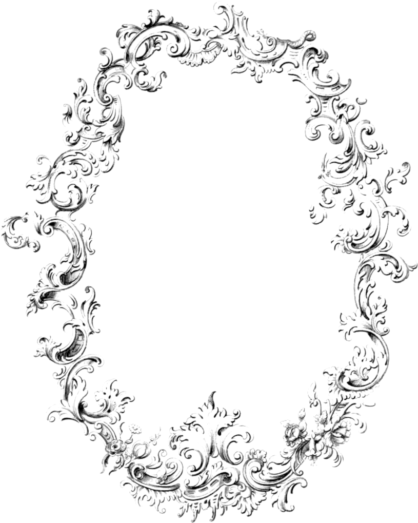 Vintage Frame Transparent Png - Vintage Oval Frame Png (821x1024), Png Download