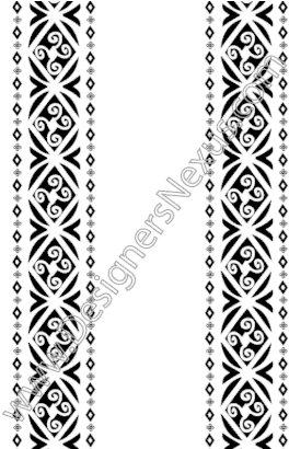Fashion Clipart Border - Border Art Designs (316x409), Png Download