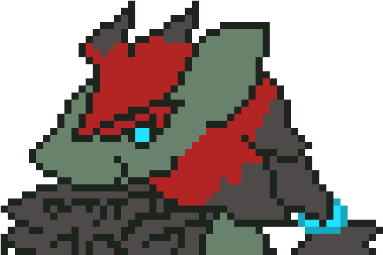 Zoroark Pokemonfanart - Illustration (560x360), Png Download