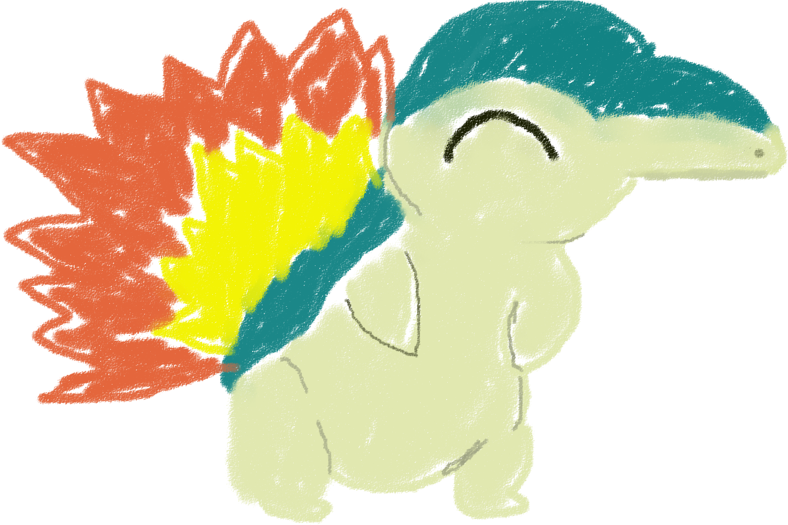Rosie-cyndaquil - Cyndaquil (1920x1080), Png Download