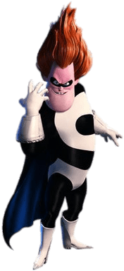 Comics And Fantasy - Syndrome Incredibles (310x434), Png Download