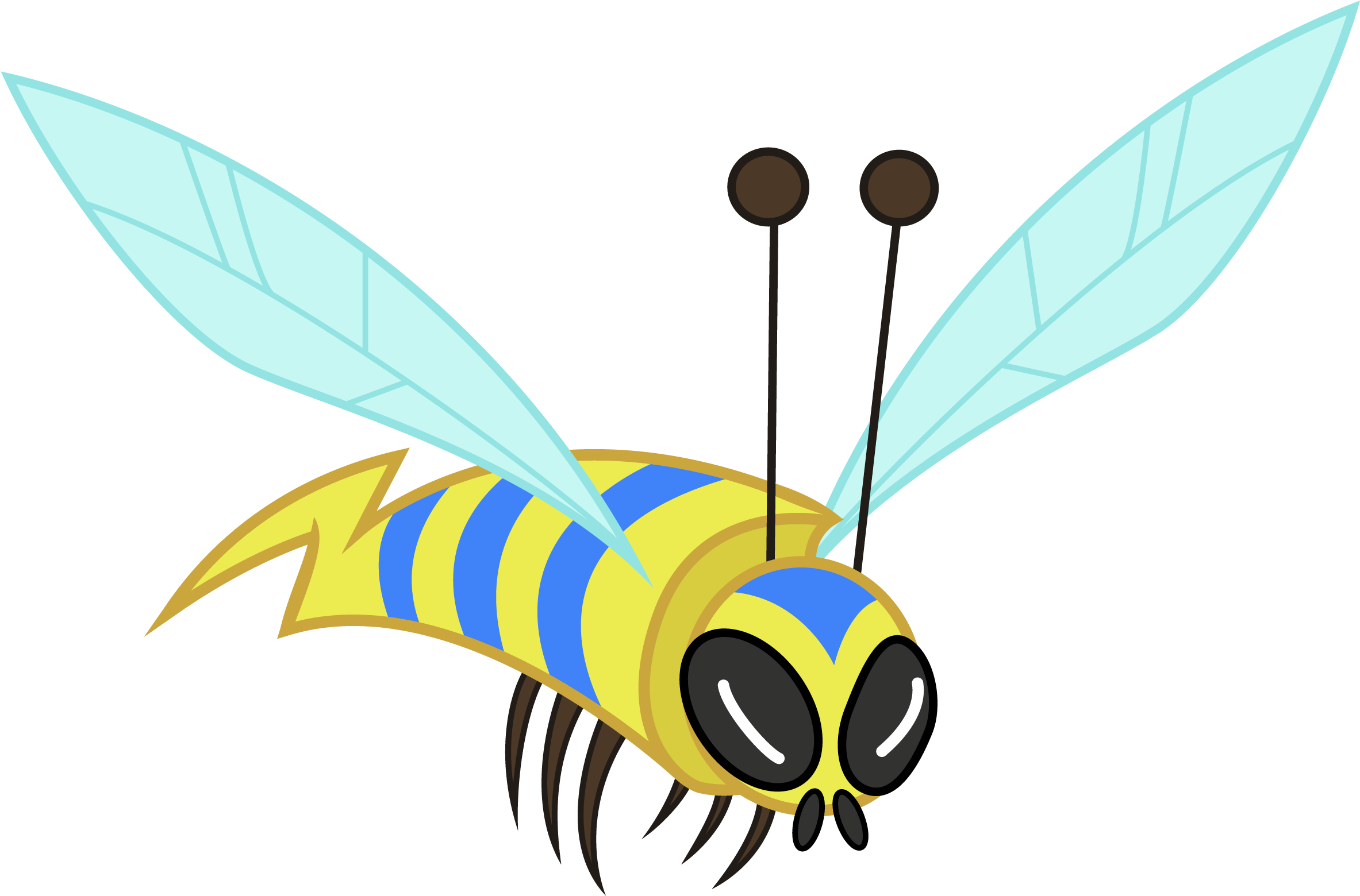 Butterfly Flash Bee Insect Pony - My Little Pony Flash Bee (2500x1752), Png Download
