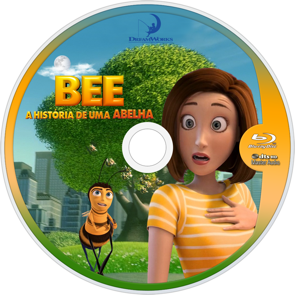 Bee Movie Bluray Disc Image - Disk Image (1000x1000), Png Download