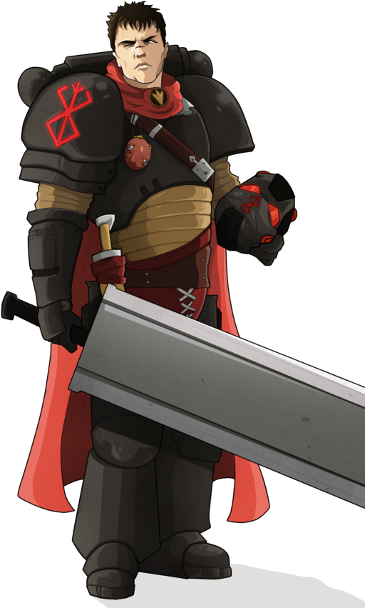 Space Marine Space Hulk - Berserk 40k (600x857), Png Download