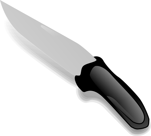 Small Knife Clipart (600x543), Png Download