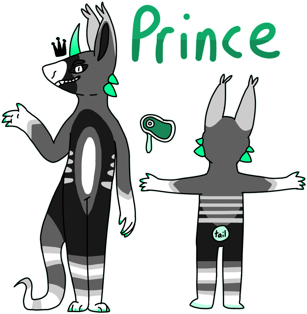 Prince Ref - Cartoon (1000x1000), Png Download