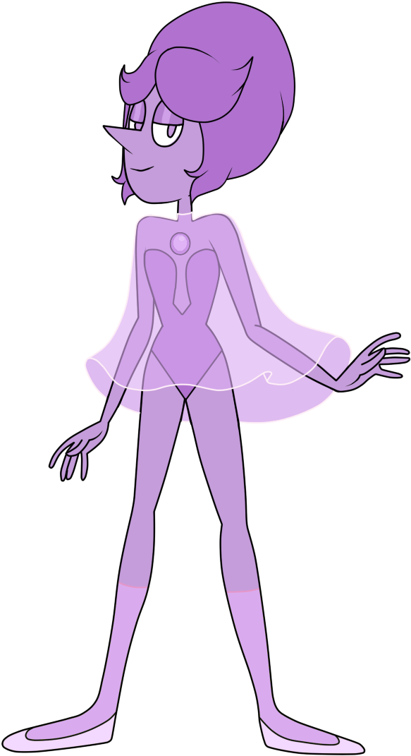 “ Purple Diamond's Pearl ♢ ” Gem Creator, Pearl Fanart, - Steven Universe Purple Pearl (700x1200), Png Download