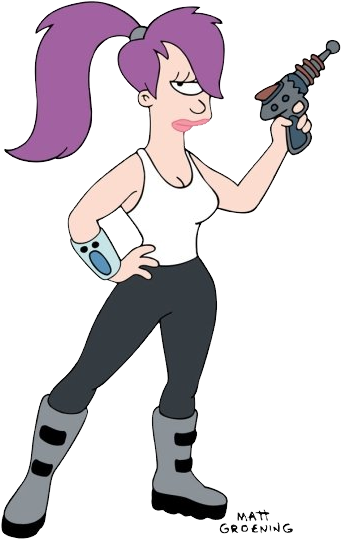 Turanga Leela - Leela Futurama (360x550), Png Download