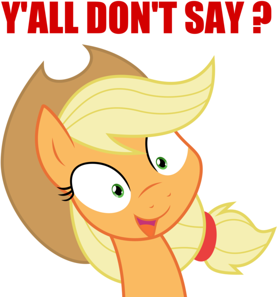 Yall Don'tsay Twilight Sparkle Pinkie Pie Pony Hair - You Don T Say Mlp (600x600), Png Download