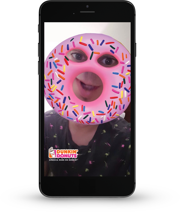 Stories, Filters, And Bots - Dunkin Donuts (600x705), Png Download