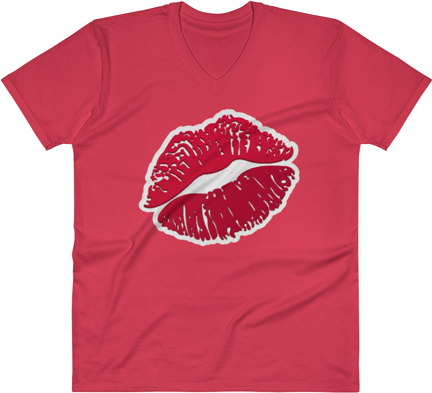 Men's Emoji V Neck - T-shirt (1000x1000), Png Download