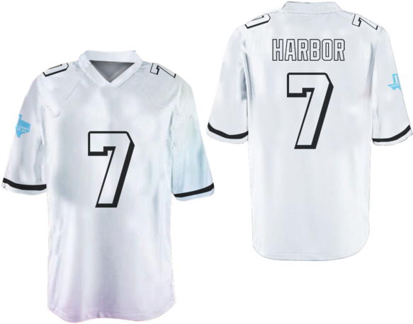 Colors Lance Harbor West Canaan Coyotes Football Jersey - Varsity Blues (600x600), Png Download