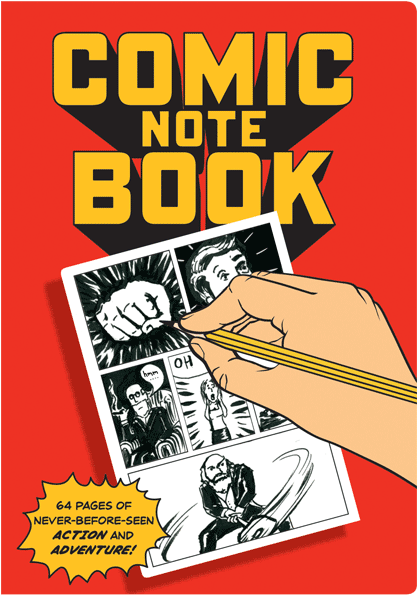 Comic Book Notebook (600x600), Png Download