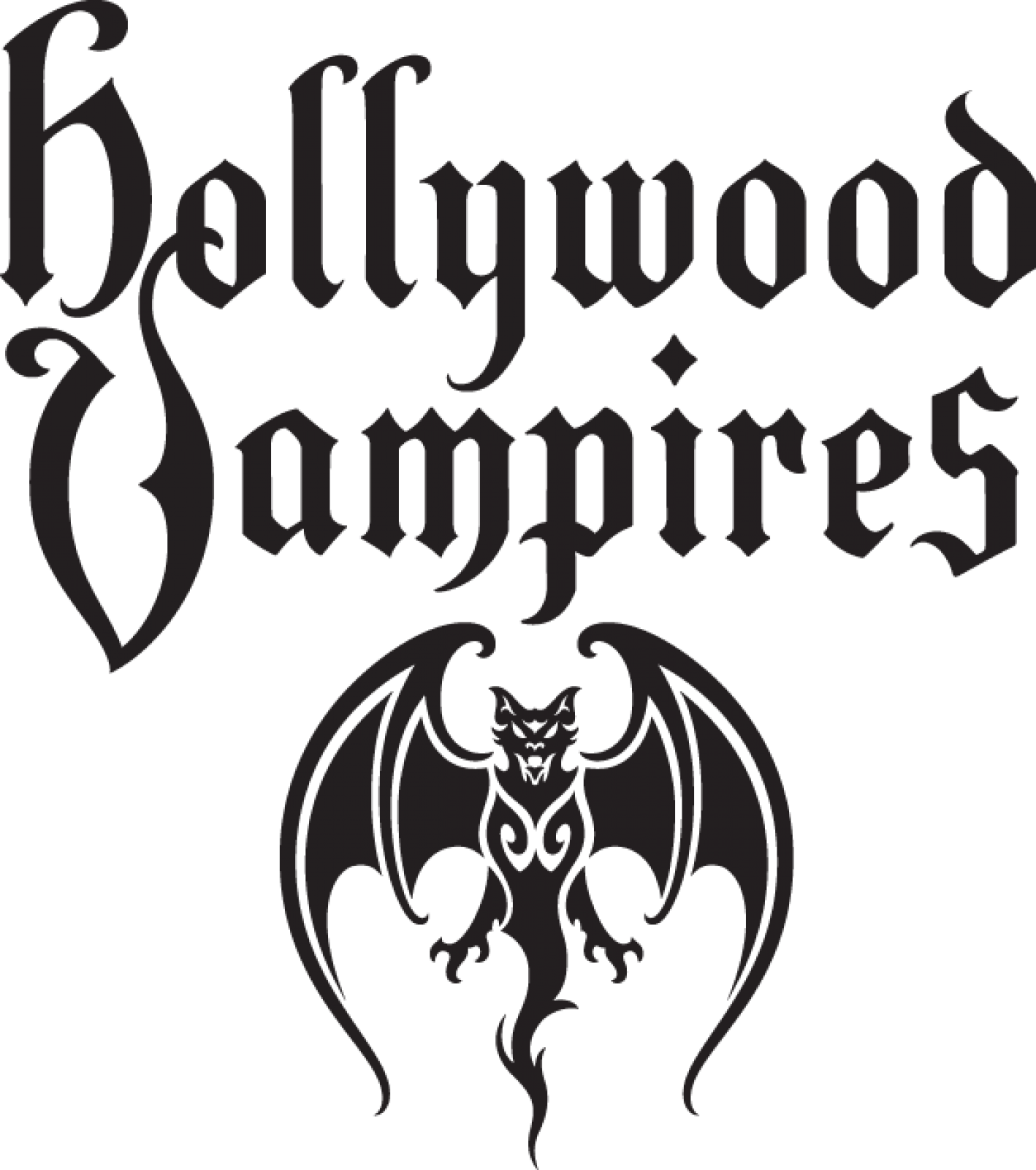 Latest News - Hollywood Vampires Band Logo (1418x1600), Png Download