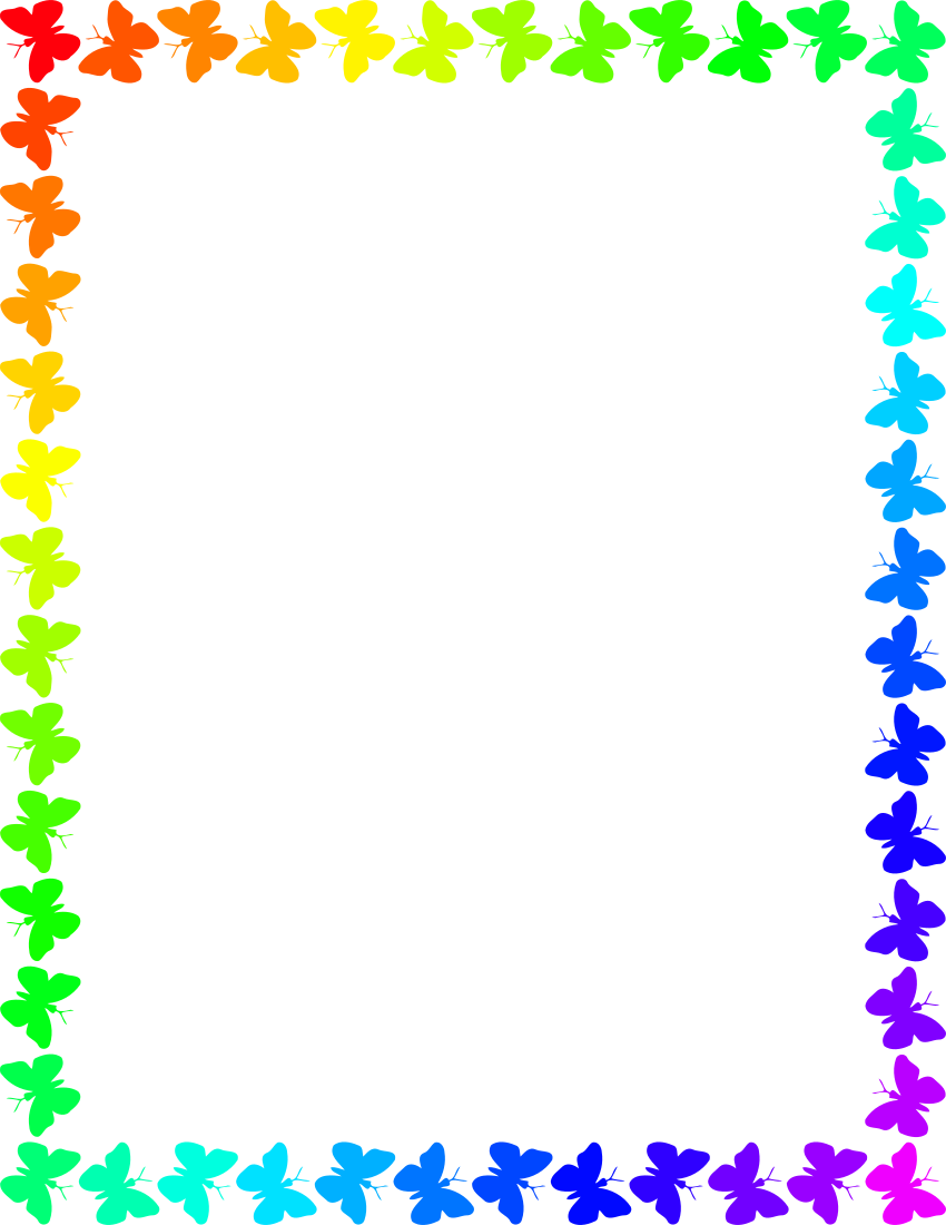 Page Border (850x1100), Png Download
