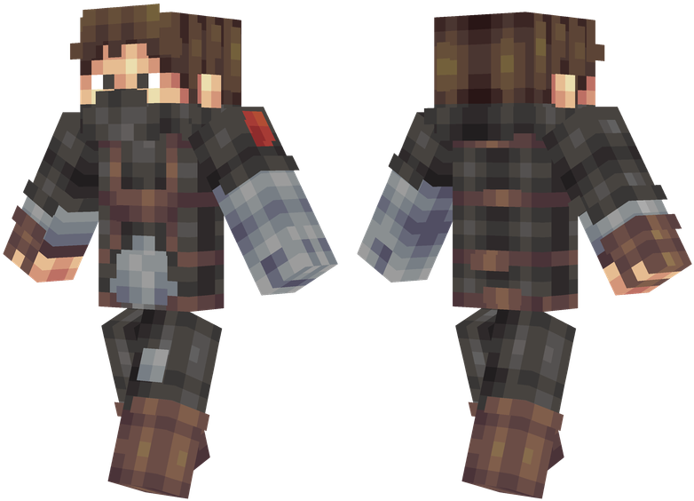Winter Soldier - Skins De Minecraft Left 4 Dead (804x576), Png Download