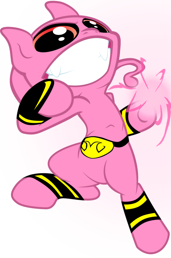#840976 - Artist - Artybeat, Artist - Misterdavey, - Ponified Majin Buu (728x1098), Png Download