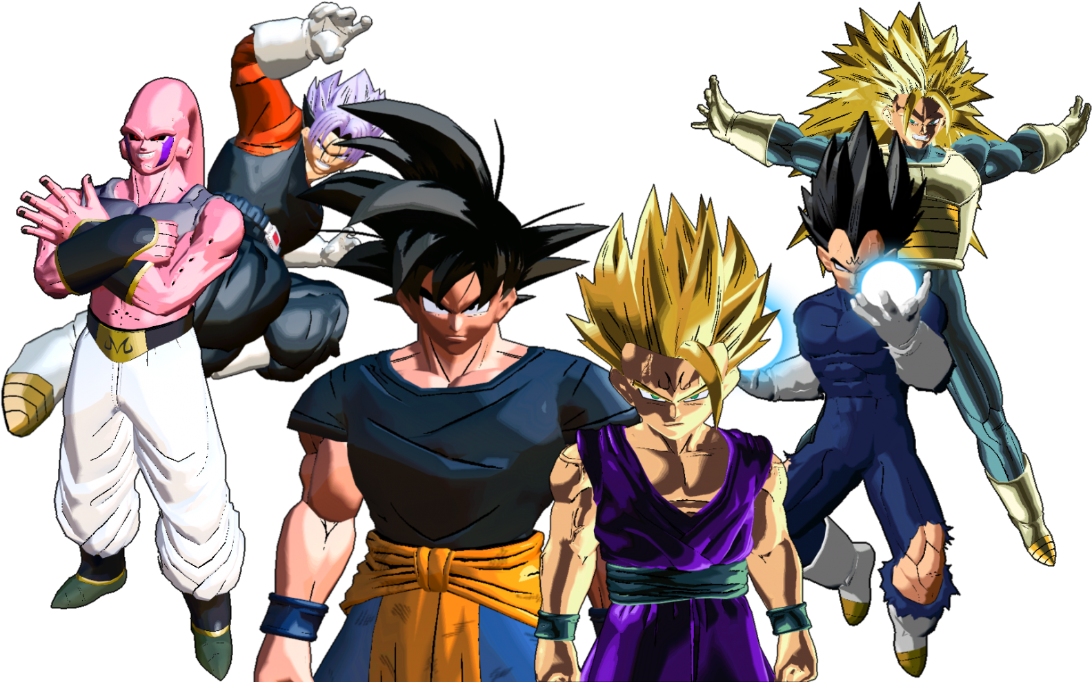 Navigate Before - Majin Buu (1600x997), Png Download