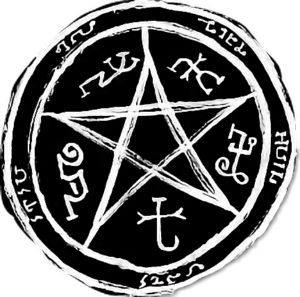 Supernatural Devilstrap Winchester Deanwinchester Samwi - Shadowhunters & Myths: Discovering The Legends (432x428), Png Download