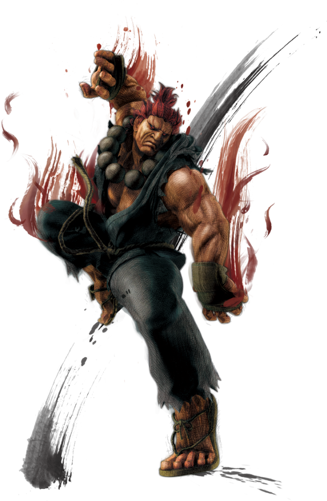 Super Street Fighter 4 Akuma (668x1023), Png Download