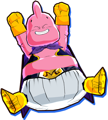 Majin-boo - Dragon Ball Fusions Majin Buu (462x461), Png Download