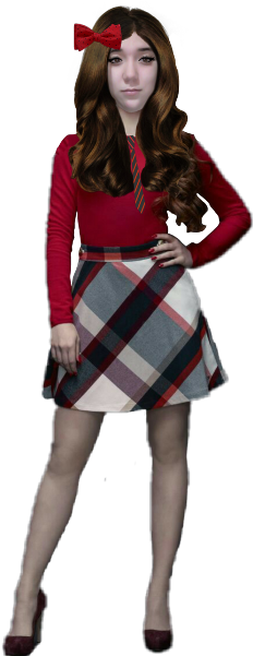 Elena Beauty Wardrobe Freetoedit - Madelaine Petsch Riverdale Authentic Autographed 8x10 (240x600), Png Download