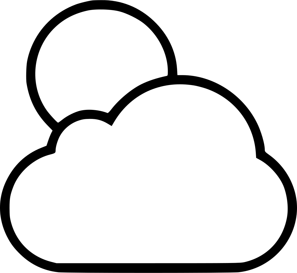 Download Full Moon Cloud Svg Png Icon Free Download - Scalable Vector ...
