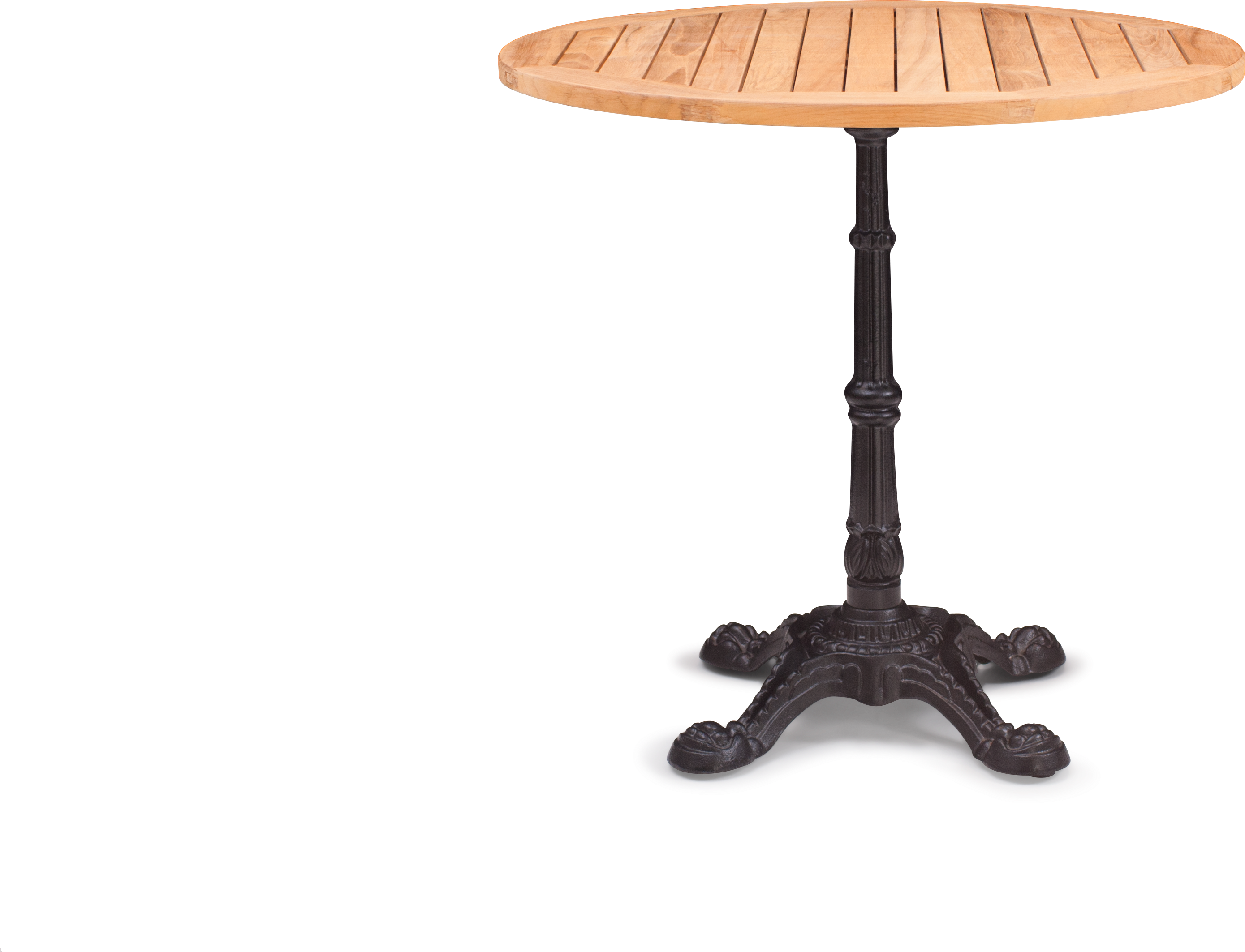 Cafe Table Base Pdf - Outdoor Table (3888x2592), Png Download