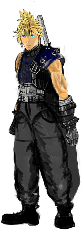 Cloud Drawing - Anime (479x851), Png Download