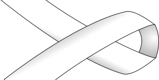 Pornography Awareness Week And White Ribbon Against - Monochrome (516x260), Png Download